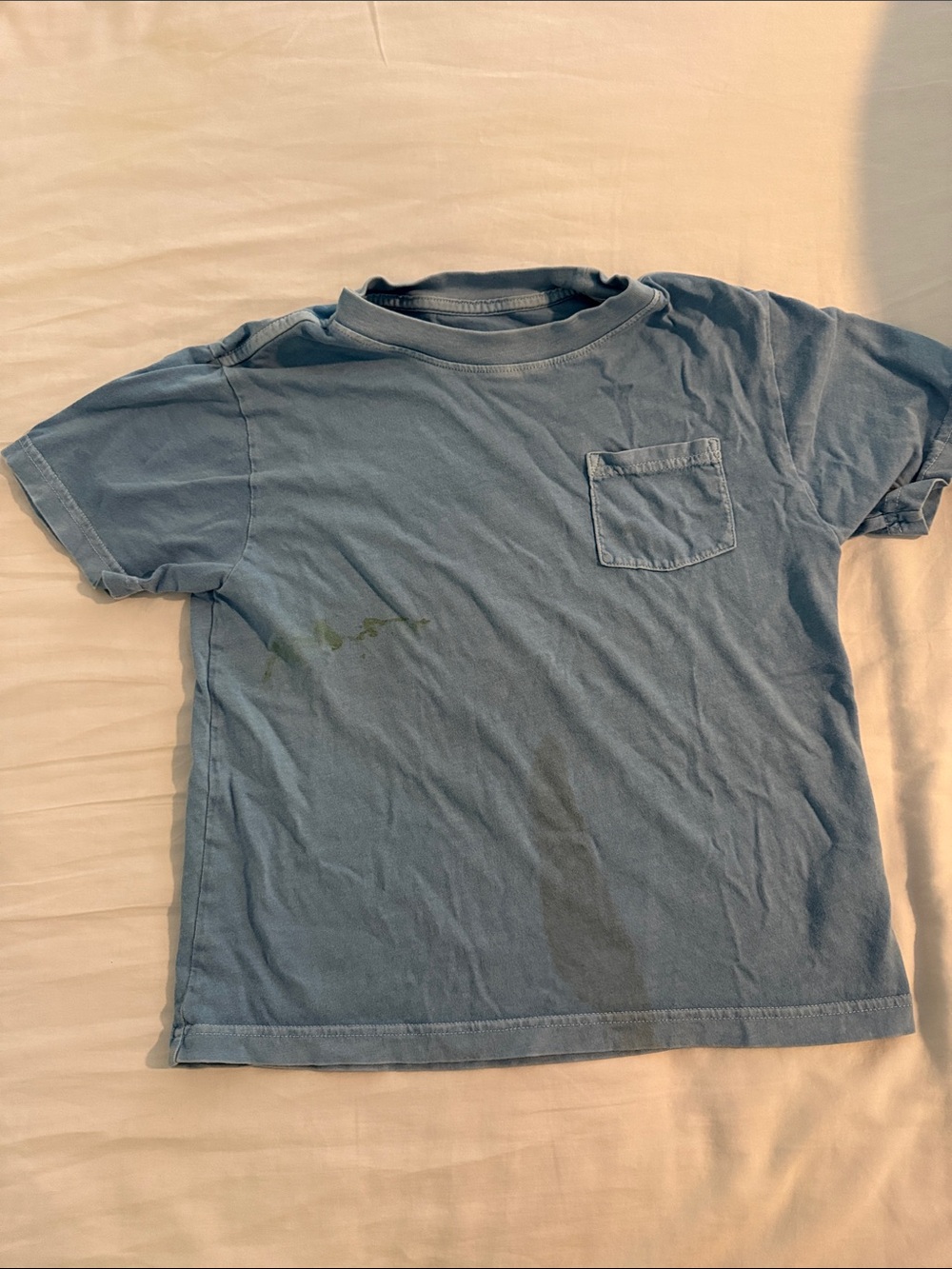 AMAZING LIMITED EDITION J. CREW CREW CUTS POCKET TEE SHIRT SIZE SMALL (6-7)